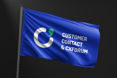 Kleine vlag Customer Contact CXForum 600