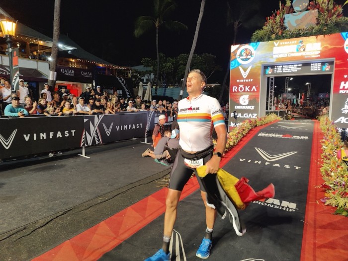 Sebastien Bellin finish Hawaii