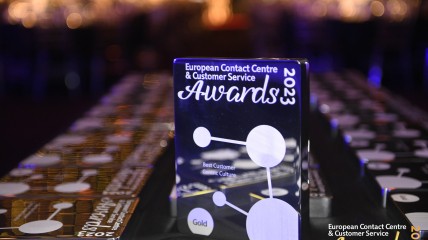 Belfius wint zilveren Best Customer Experience Award op ECCCSA's in Londen